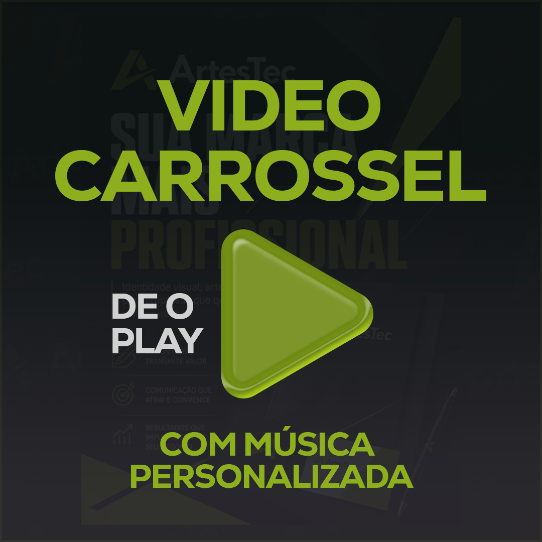 Exemplo de vídeo carrossel